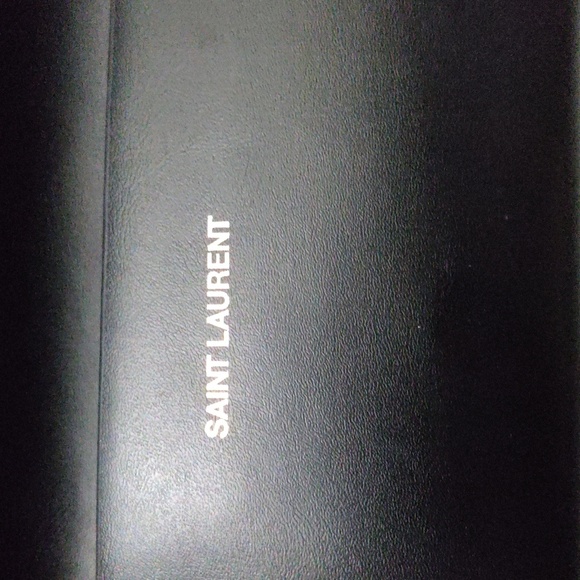 Saint Laurent Sunglasses Eyeglasses Soft Black Case - Picture 4 of 5